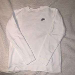 White Nike Sweatshirt
